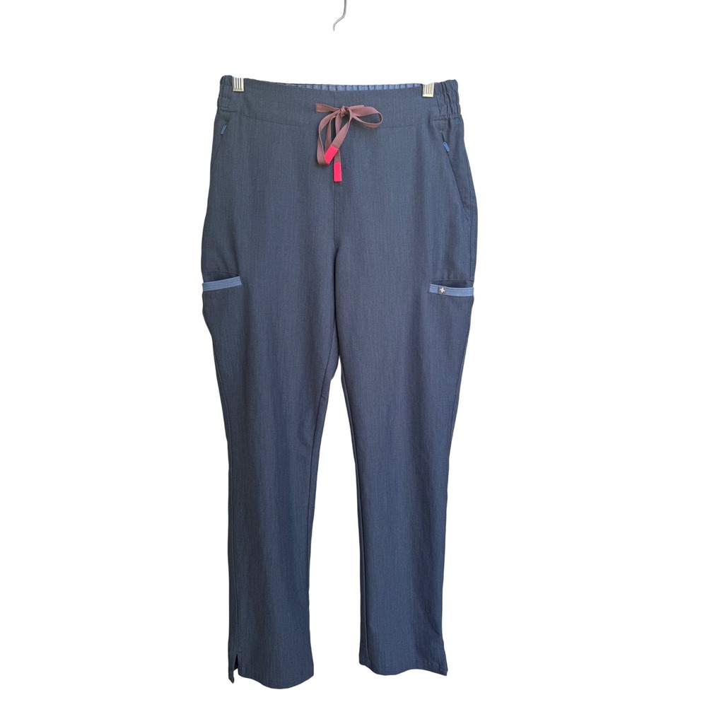 Figs Scrubs‎ Blue Heather Denim Scrub Pants Healthcare Bottoms Size Small
